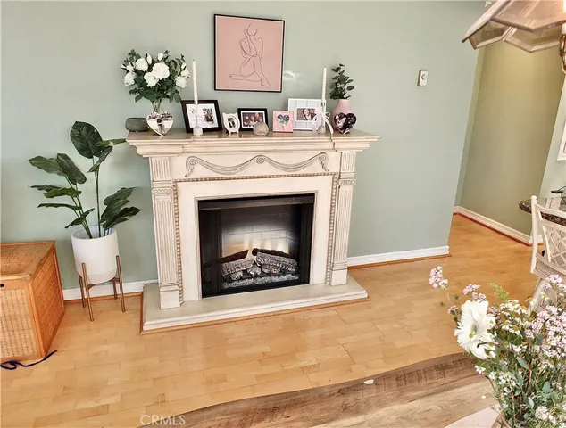 a view of a city with a building in the background