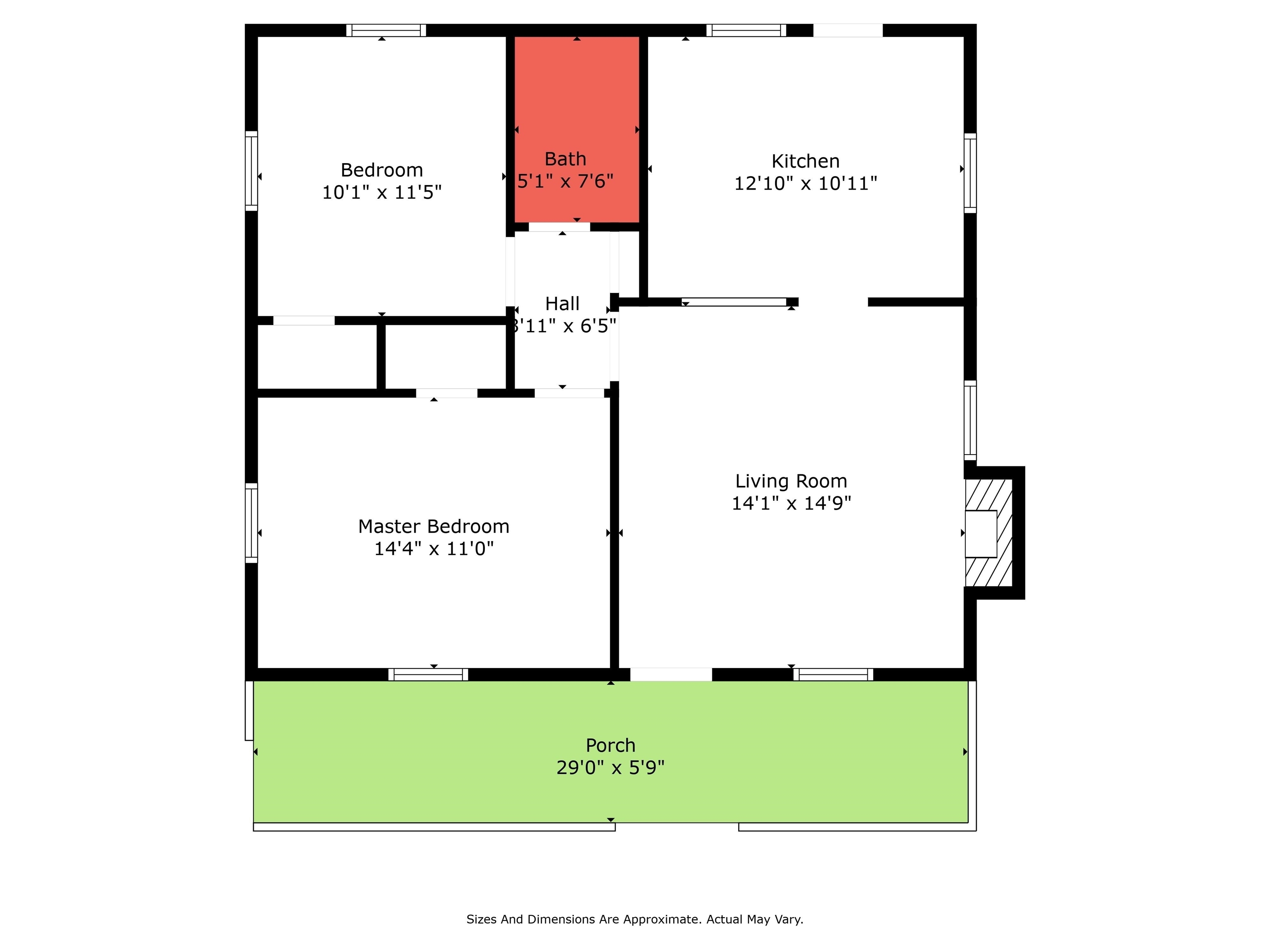 9241 Vallaris Street North Mobile, AL 36608 - Photo 17 of 17 View of layout