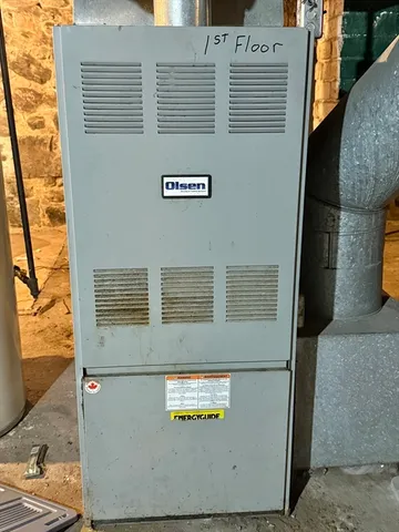 a view of water heater room