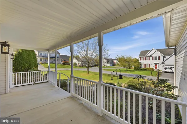 a view of a porch