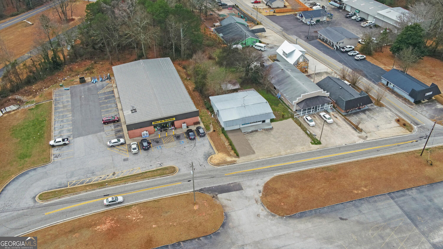 790 Collins Road Toccoa, GA 30577 - Photo 32 of 36 an aerial view of residential houses with outdoor space