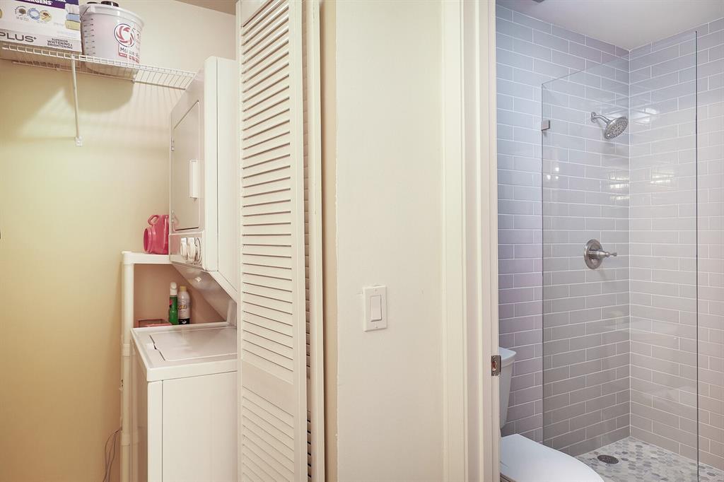 1141 Calamondin Terrace, Unit 202 Delray Beach, FL 33445 - Photo 17 of 19 a bathroom with a sink and a shower