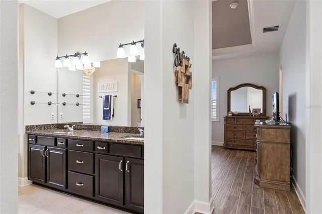 a view of a walk in closet