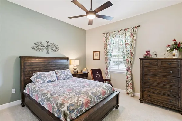 a view of a room with chair and tables