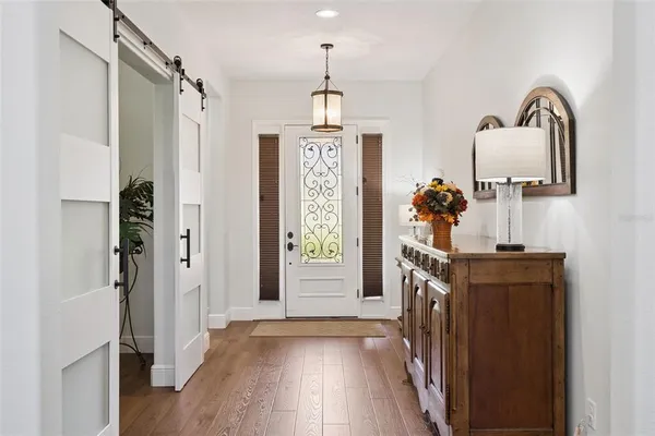 a view of painting on the wall