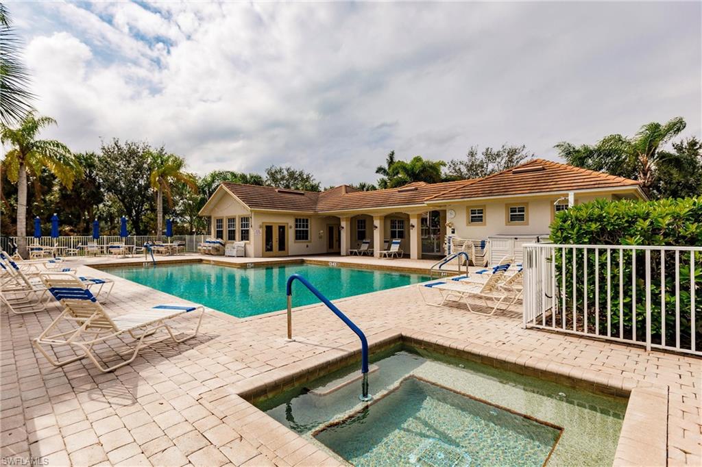 3071 Meandering Way, Unit 101 Fort Myers, FL 33905 - Photo 39 of 49 a view of house with swimming pool outdoor seating