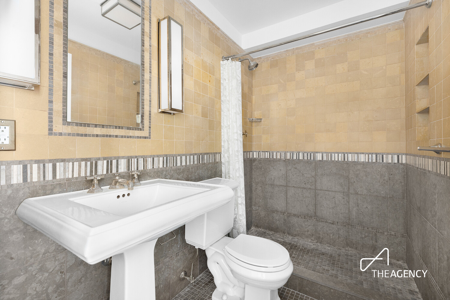 137 East 36th Street, Unit 3F Manhattan, NY 10016 - Photo 7 of 11 a bathroom with a sink and a toilet