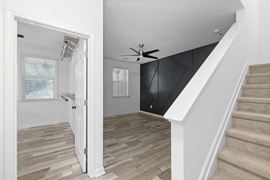 4228 Laurel Creek Court Southeast, Unit 6 Smyrna, GA 30080 - Photo 45 of 59 a view of a hallway with wooden floor and entryway