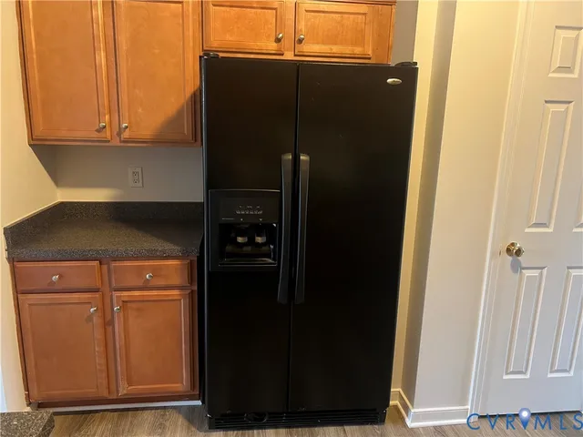 a close view of walk in closet