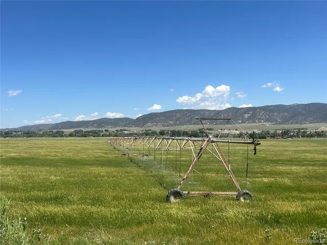 a view of a garden with an outdoor space