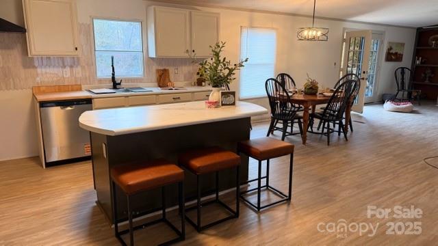 129 Harris Trail Gaffney, SC 29341 - Photo 14 of 17 a view of a dining room with furniture and wooden floor