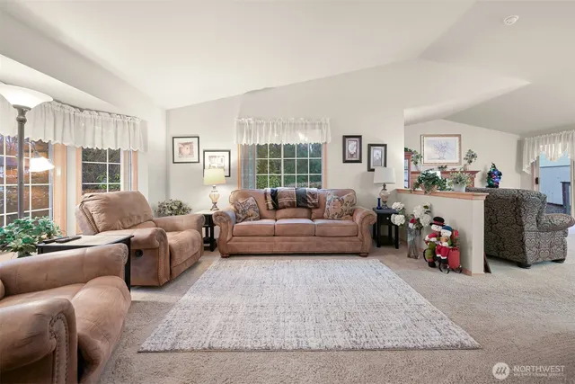 a bedroom with furniture and a couch