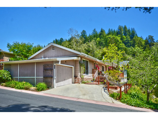 552 Bean Creek Road, Unit 88 Scotts Valley, CA 95066 - Photo 25 of 25 a view of a house with a yard