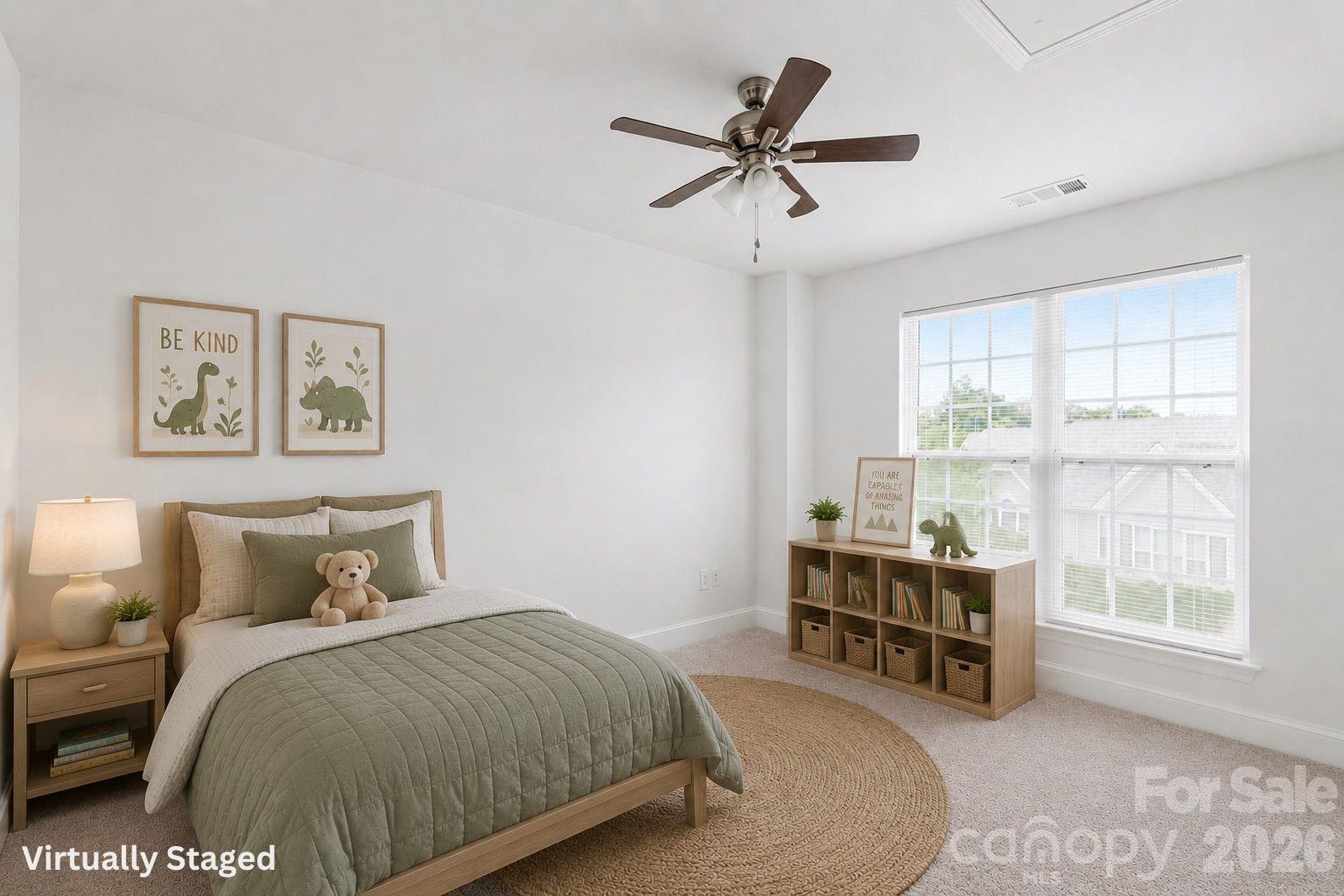 1707 Kashmir White Lane Fort Mill, SC 29708 - Photo 23 of 33 a bedroom with a bed and a window