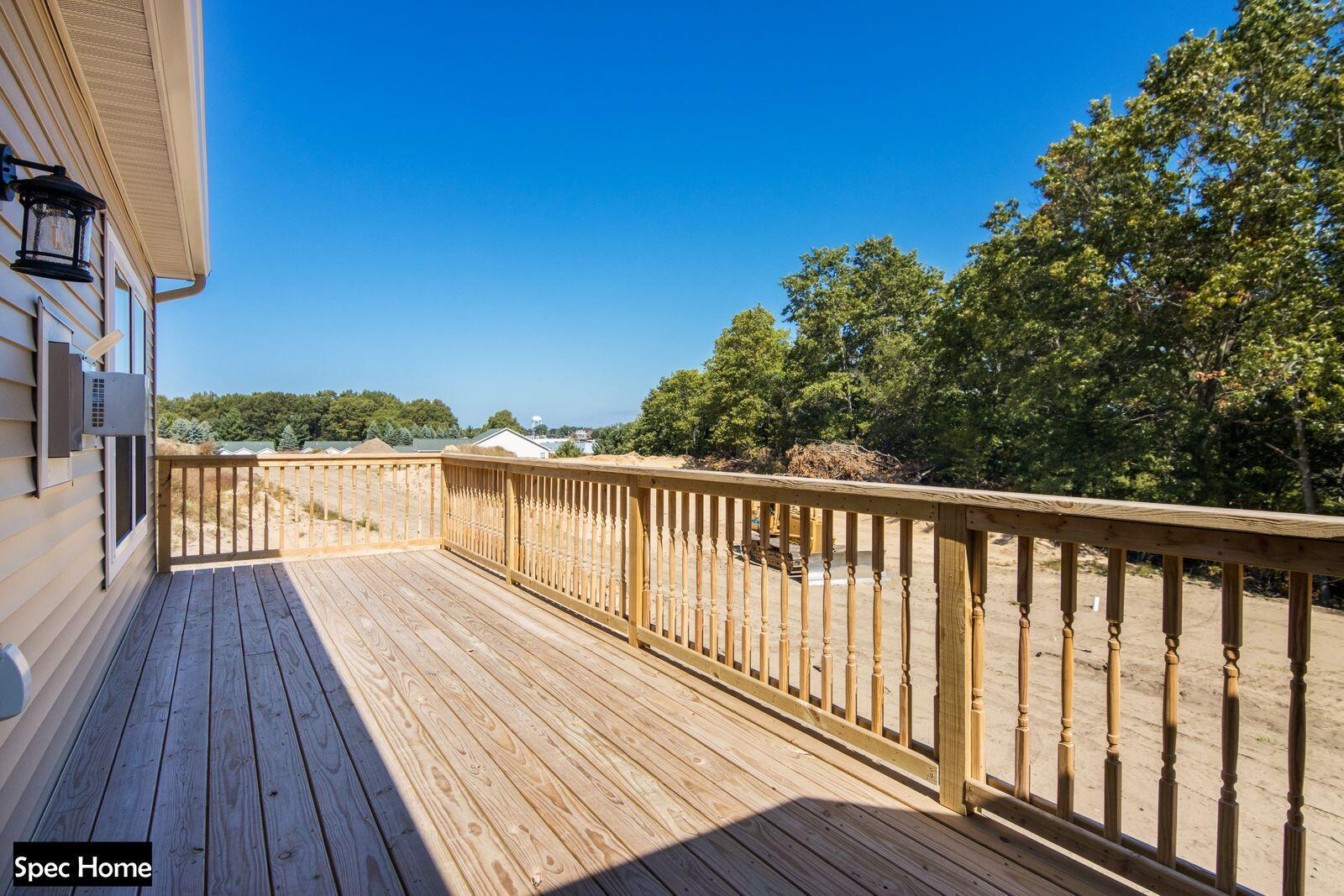 0 Pine Ridge Drive, Unit 7 Manistee, MI 49660 - Photo 13 of 29 Back deck
