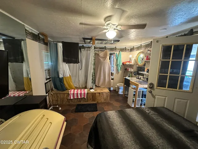 a room with storage and utility