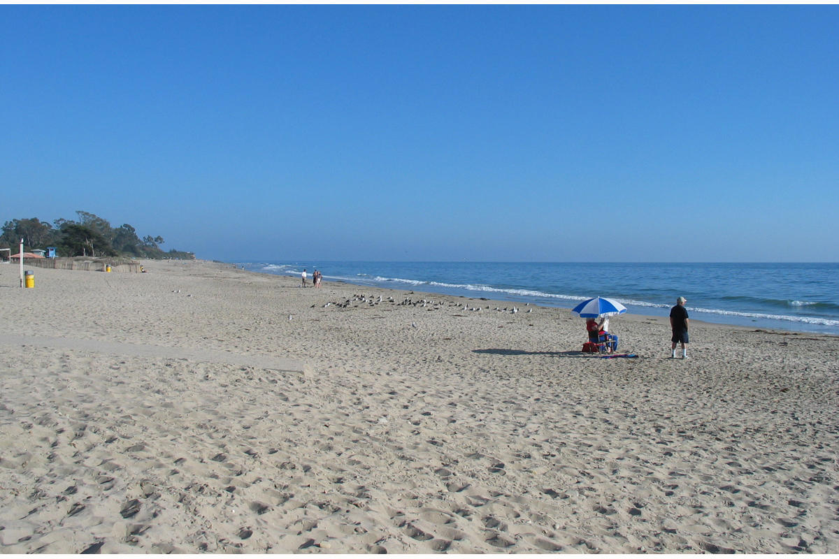 4975 Sandyland Road, Unit 202 Carpinteria, CA 93013 - Photo 13 of 25 View down beach