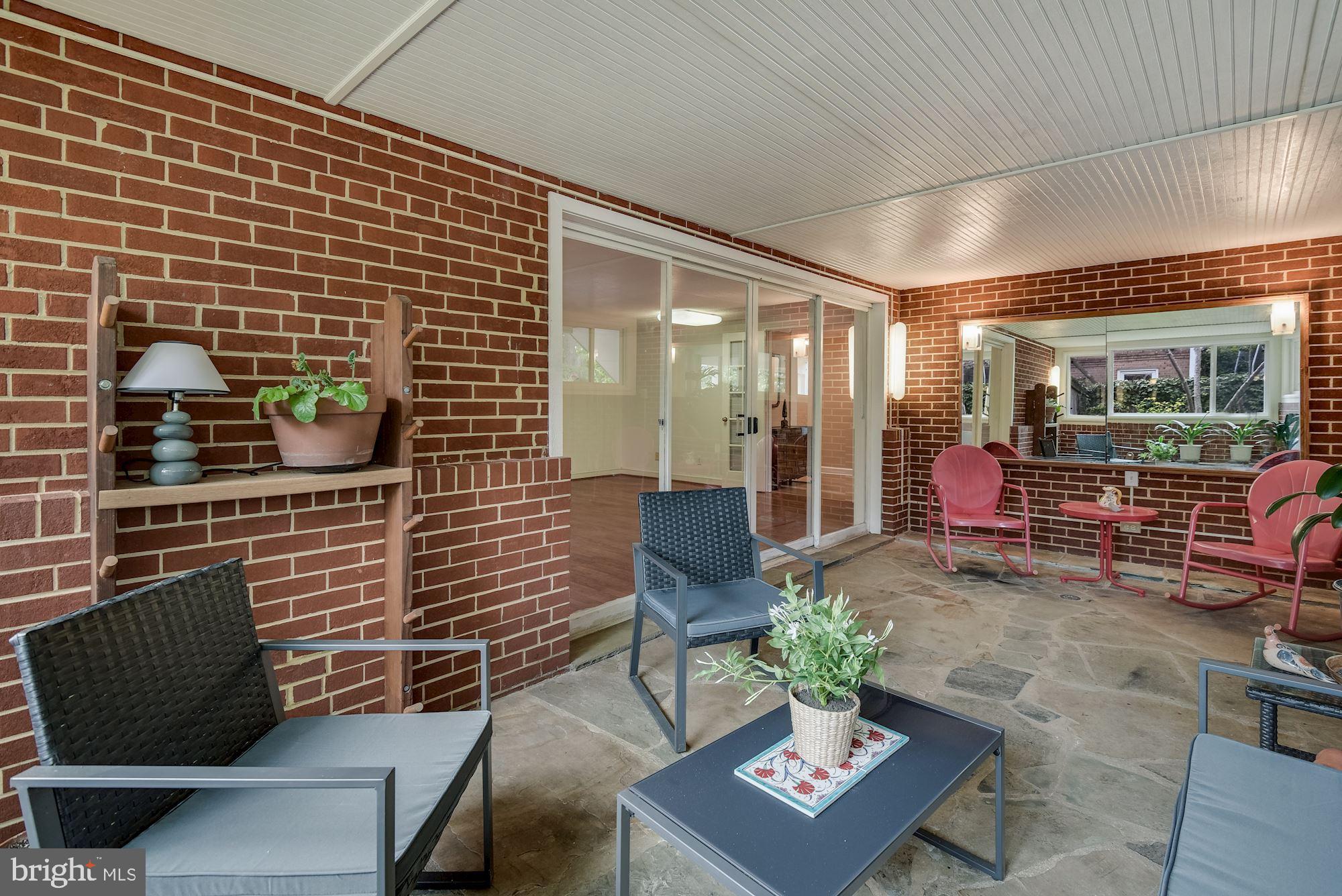5616 Bent Branch Road Bethesda, MD 20816 - Photo 41 of 63 Enclosed patio under deck