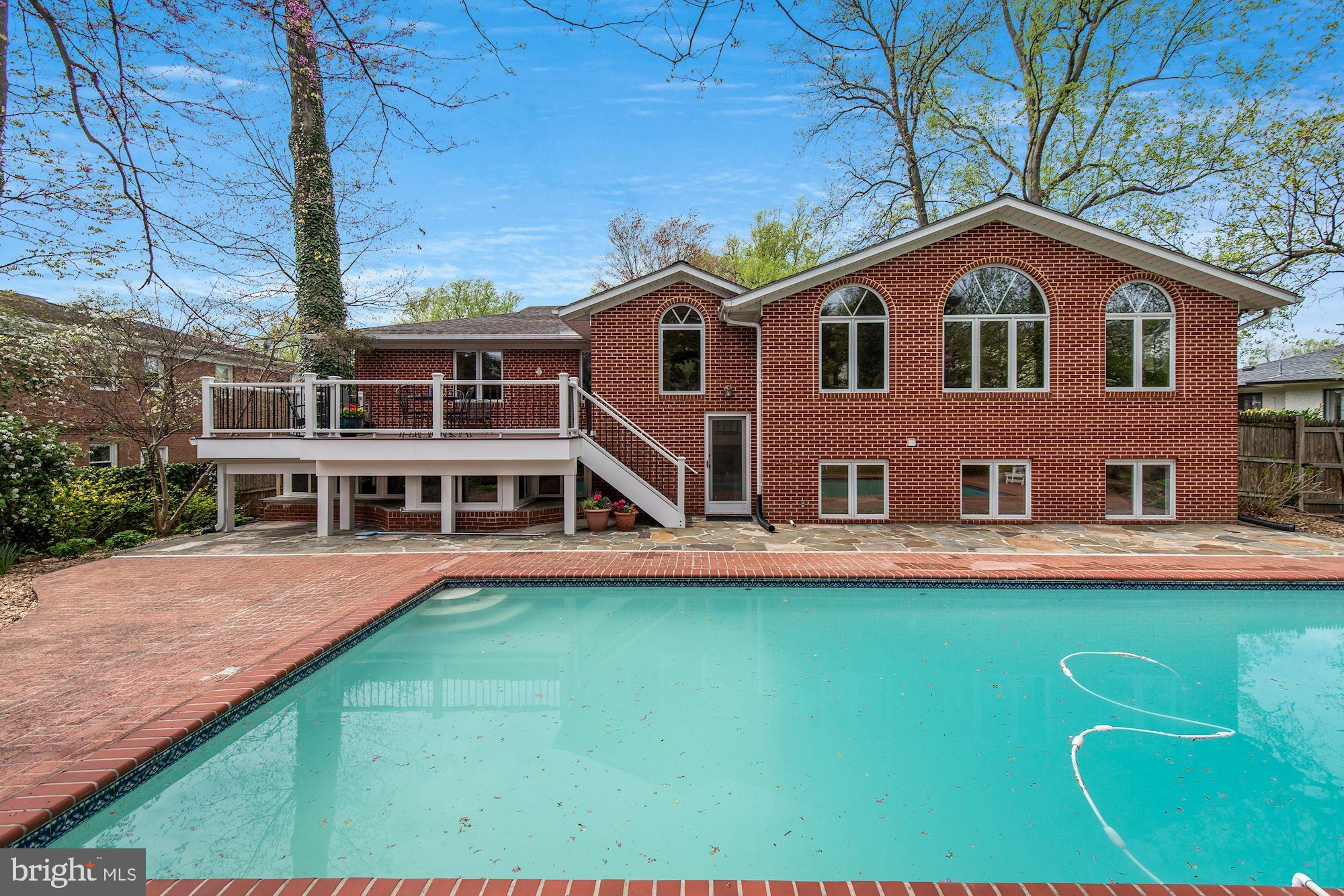 5616 Bent Branch Road Bethesda, MD 20816 - Photo 55 of 63 Rear elevation