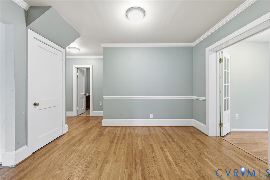 8325 Mill Creek Road West Point, VA 23181 - Photo 12 of 50 wooden floor in an empty room with a window