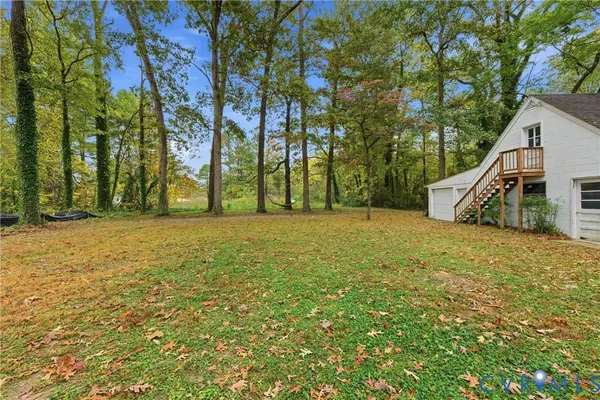 a view of outdoor space with trees