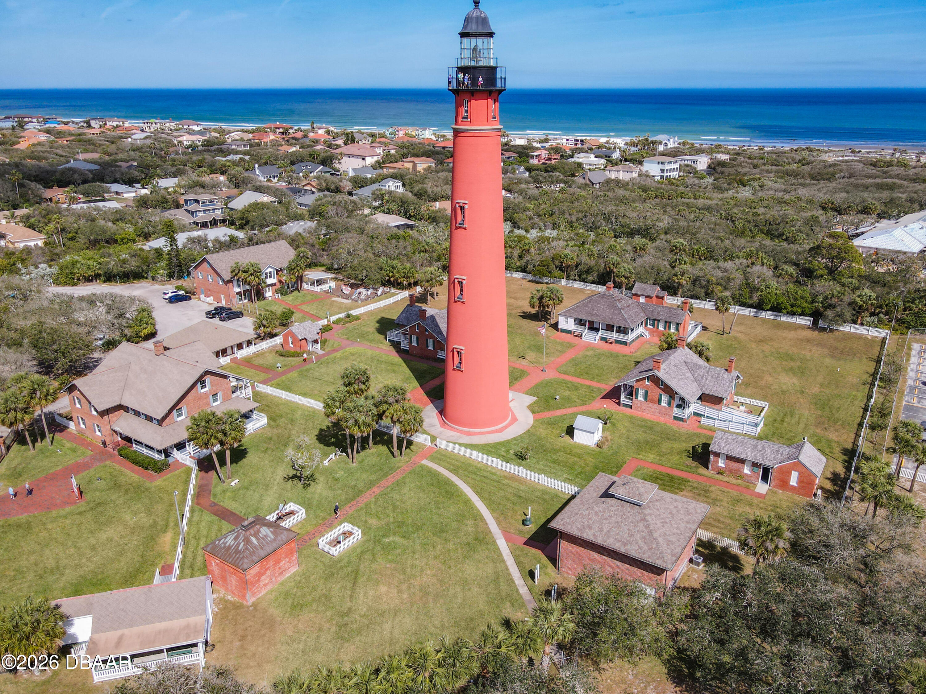 4445 South Atlantic Avenue, Unit 301 Ponce Inlet, FL 32127 - Photo 44 of 45 an aerial view of a city