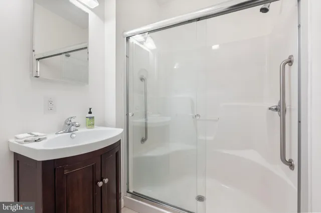 a view of a lush green field