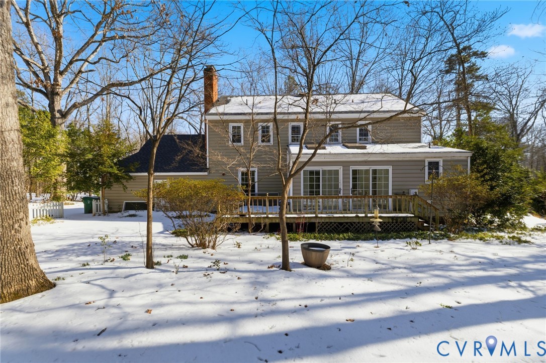 3000 Vistapoint Road Midlothian, VA 23113 - Photo 29 of 32 Back of House with Deck