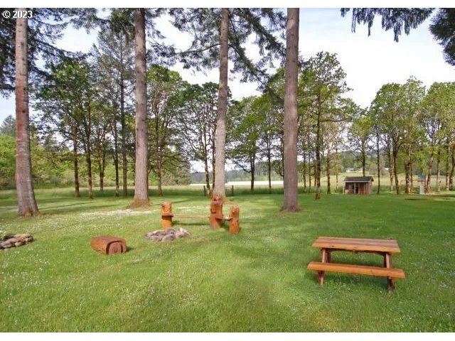 40553 Little Fall Creek Road Fall Creek, OR 97438 - Photo 5 of 28 a garden view