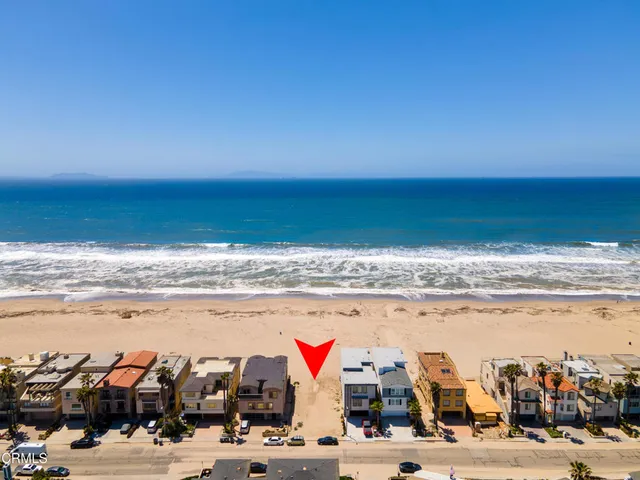 a view of beach and ocean