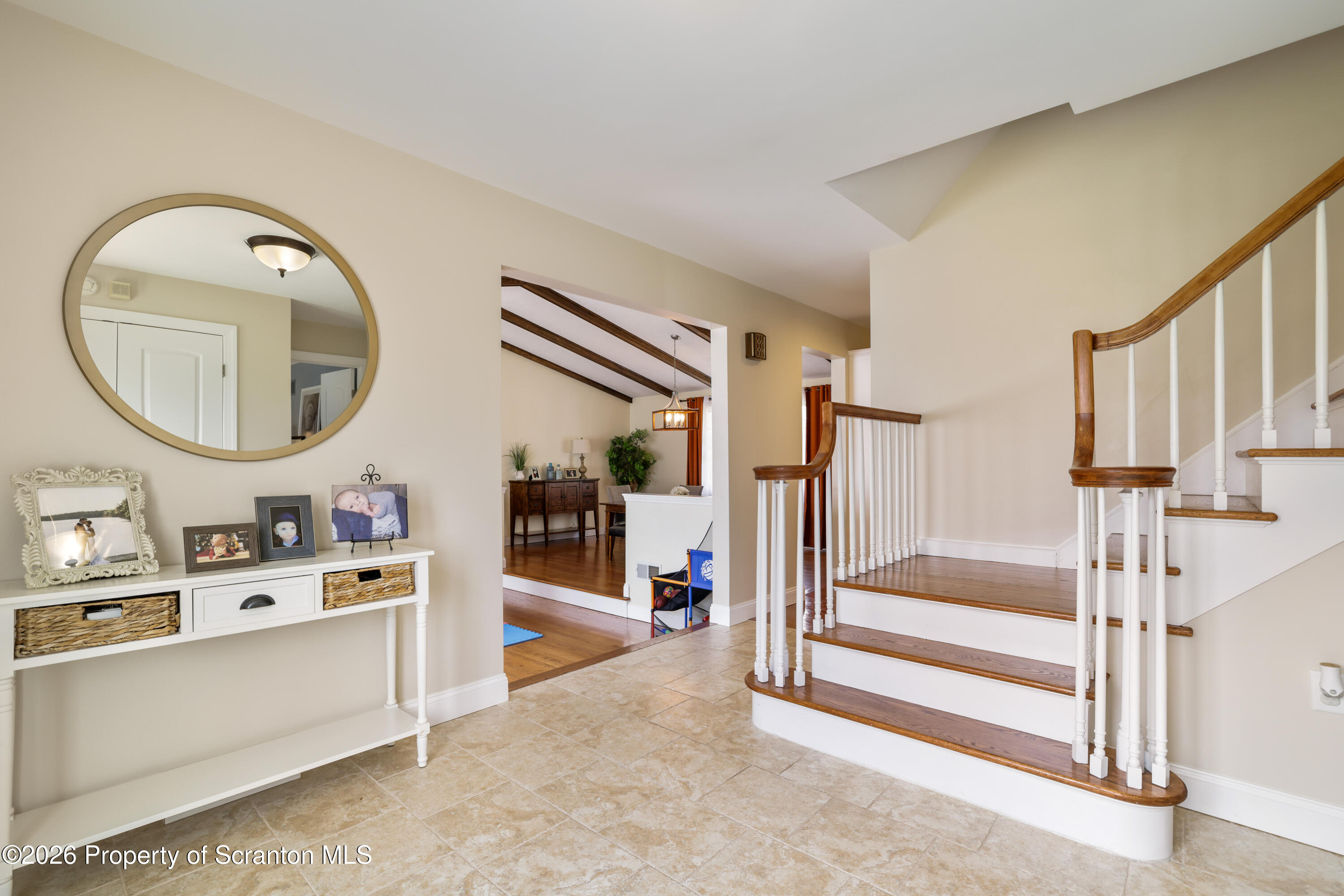 3 Old Mill Road Jermyn, PA 18433 - Photo 24 of 57 a view of living room and front door