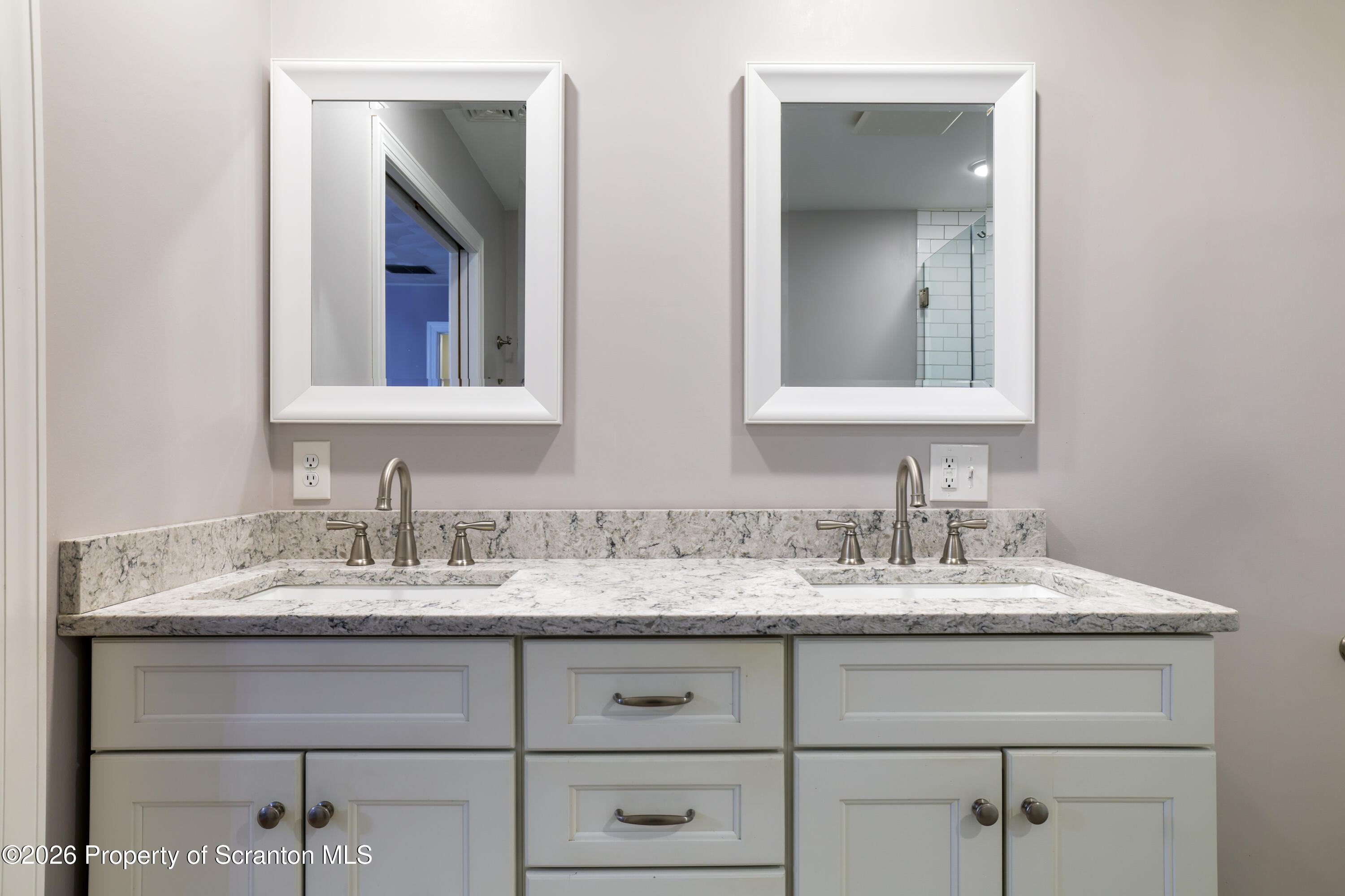 3 Old Mill Road Jermyn, PA 18433 - Photo 31 of 57 a bathroom with a sink and a mirror