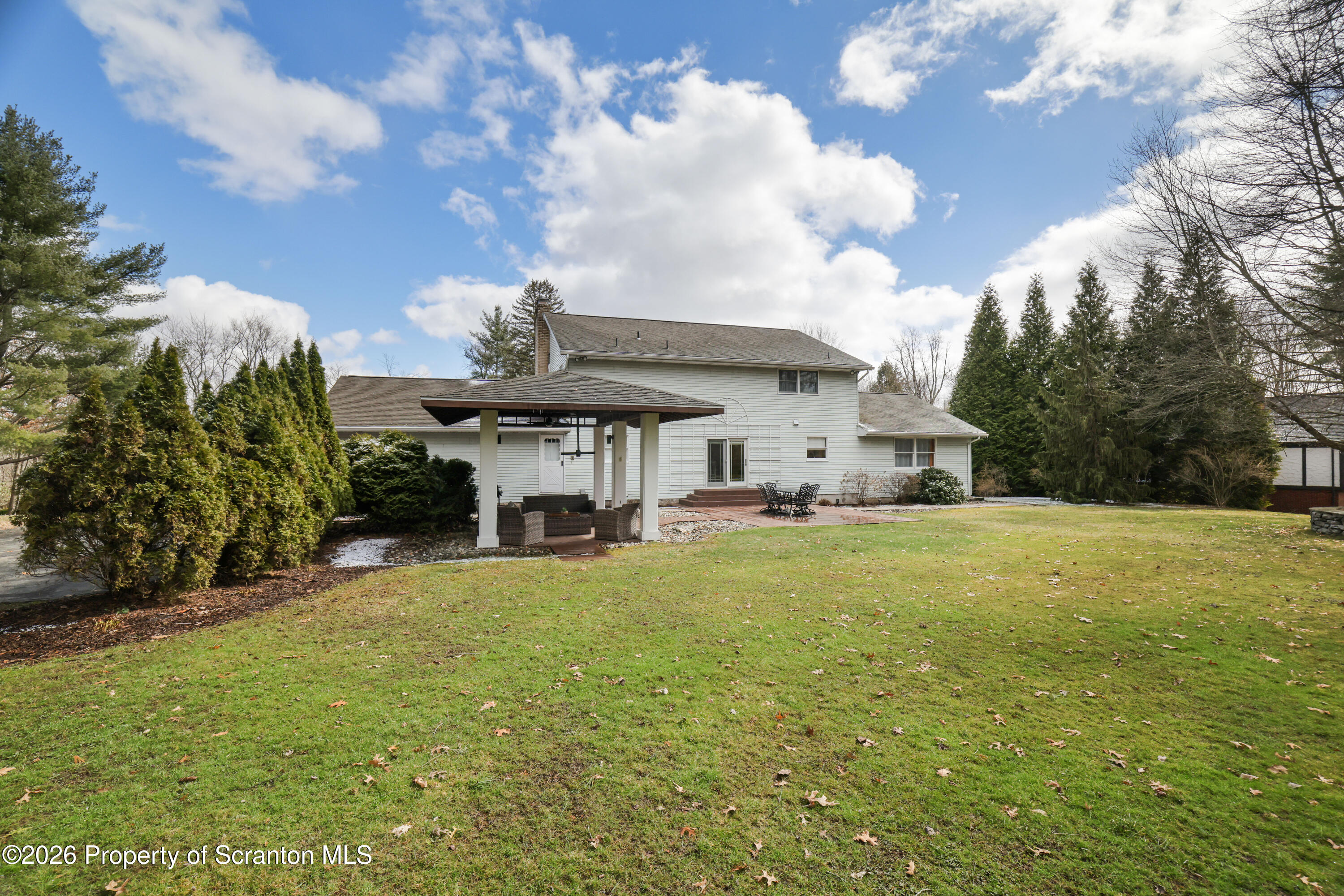 3 Old Mill Road Jermyn, PA 18433 - Photo 50 of 57 a view of a house with a yard