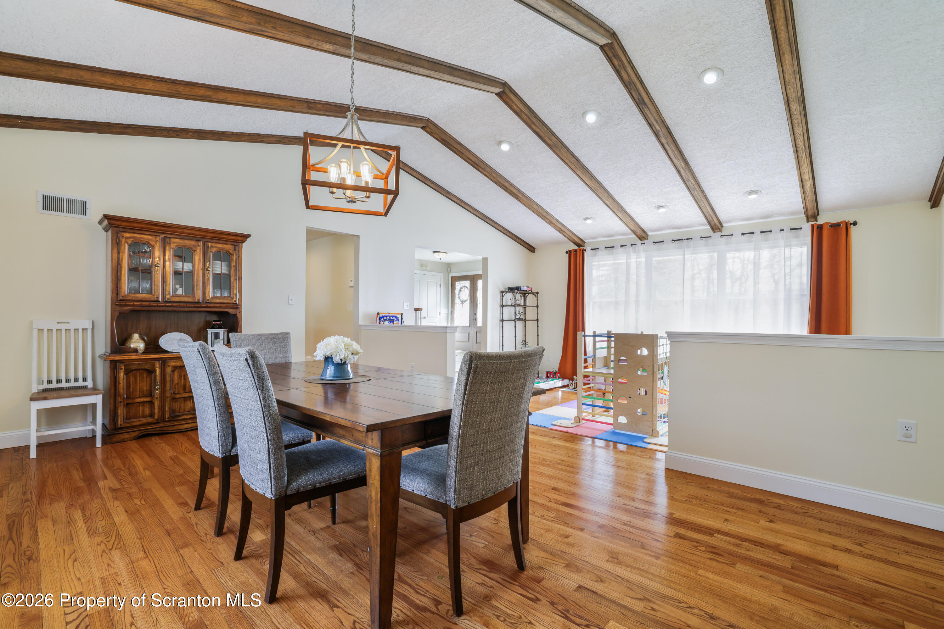 3 Old Mill Road Jermyn, PA 18433 - Photo 5 of 57 a view of a dining room with furniture and wooden floor