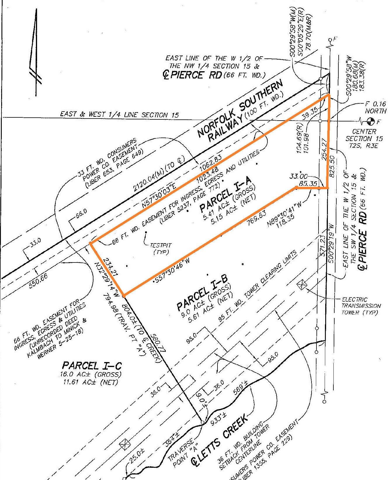 890 Pierce Road Chelsea, MI 48118 - Photo 2 of 11 pierce survey_Page_2