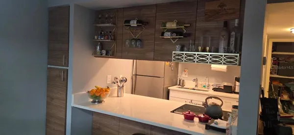 a room with storage and utility