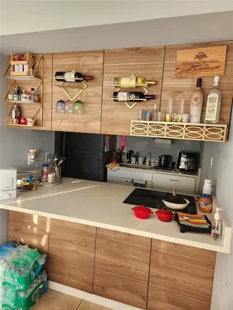 a room with storage and utility