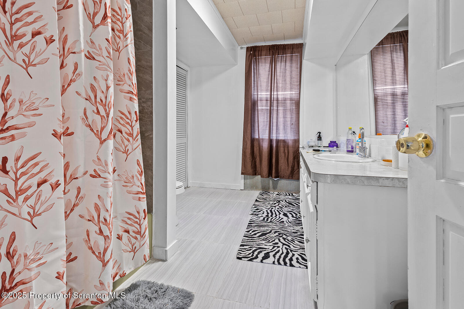 511 Fig Street Scranton, PA 18505 - Photo 9 of 33 a bathroom with a sink and a mirror