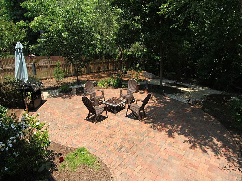 3411 Ranbir Drive Durham, NC 27713 - Photo 22 of 25 Gorgeous Brick Patio PERFECT for entertianing or relaxing