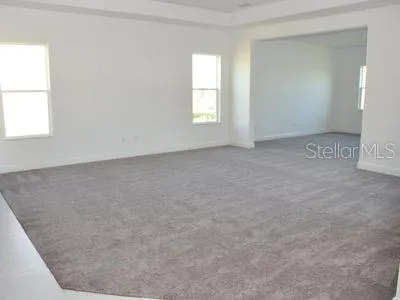 hallway with window