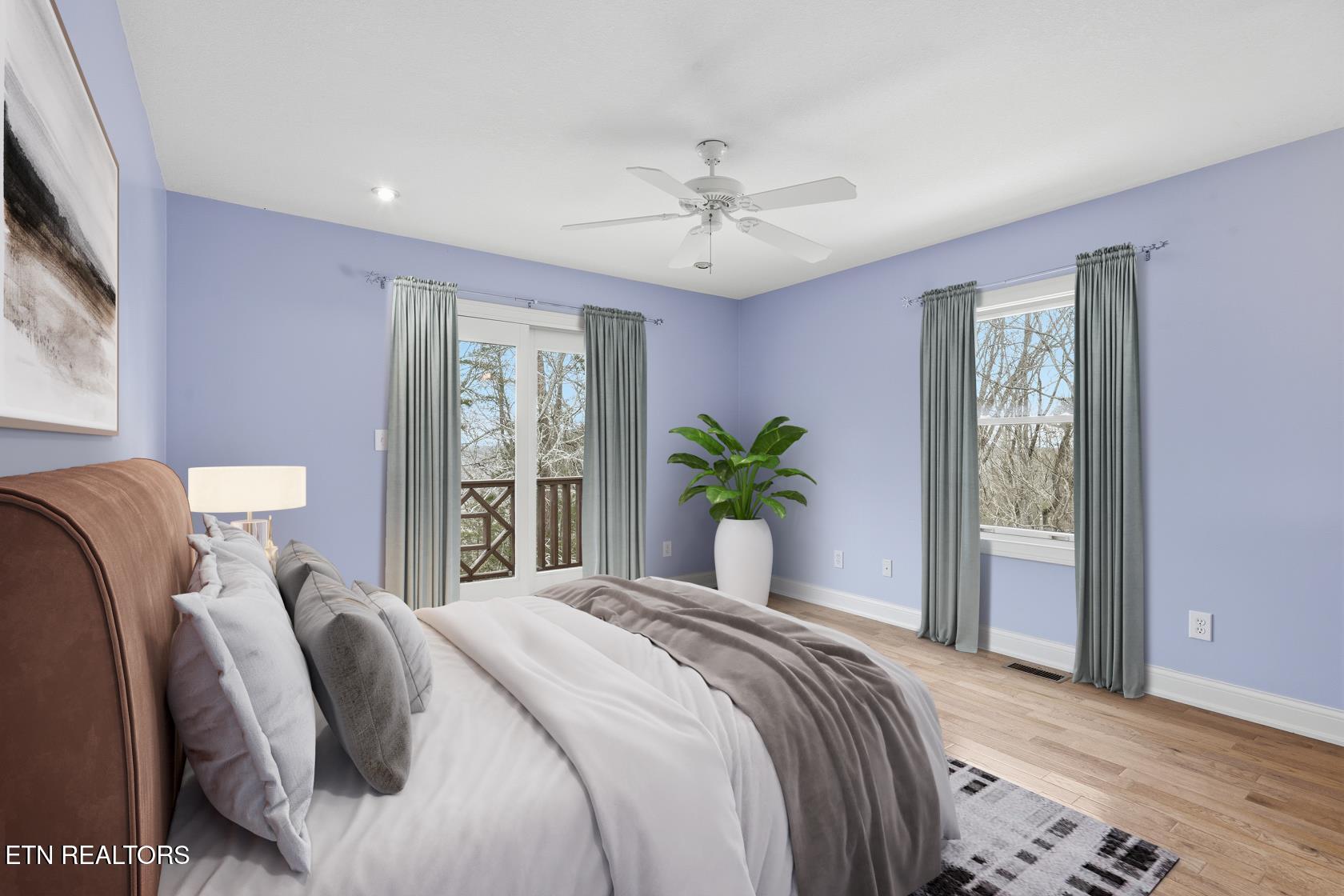 2227 Paint Rock Ferry Road Kingston, TN 37763 - Photo 16 of 28 Guest Bedroom 1-Balcony