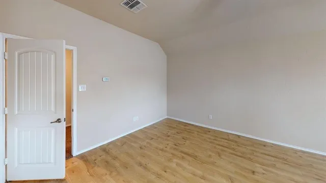 a view of empty room