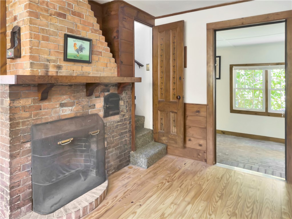 33 Indian Pond Road Kingston, MA 02364 - Photo 19 of 44 Cozy hearth in kitchen