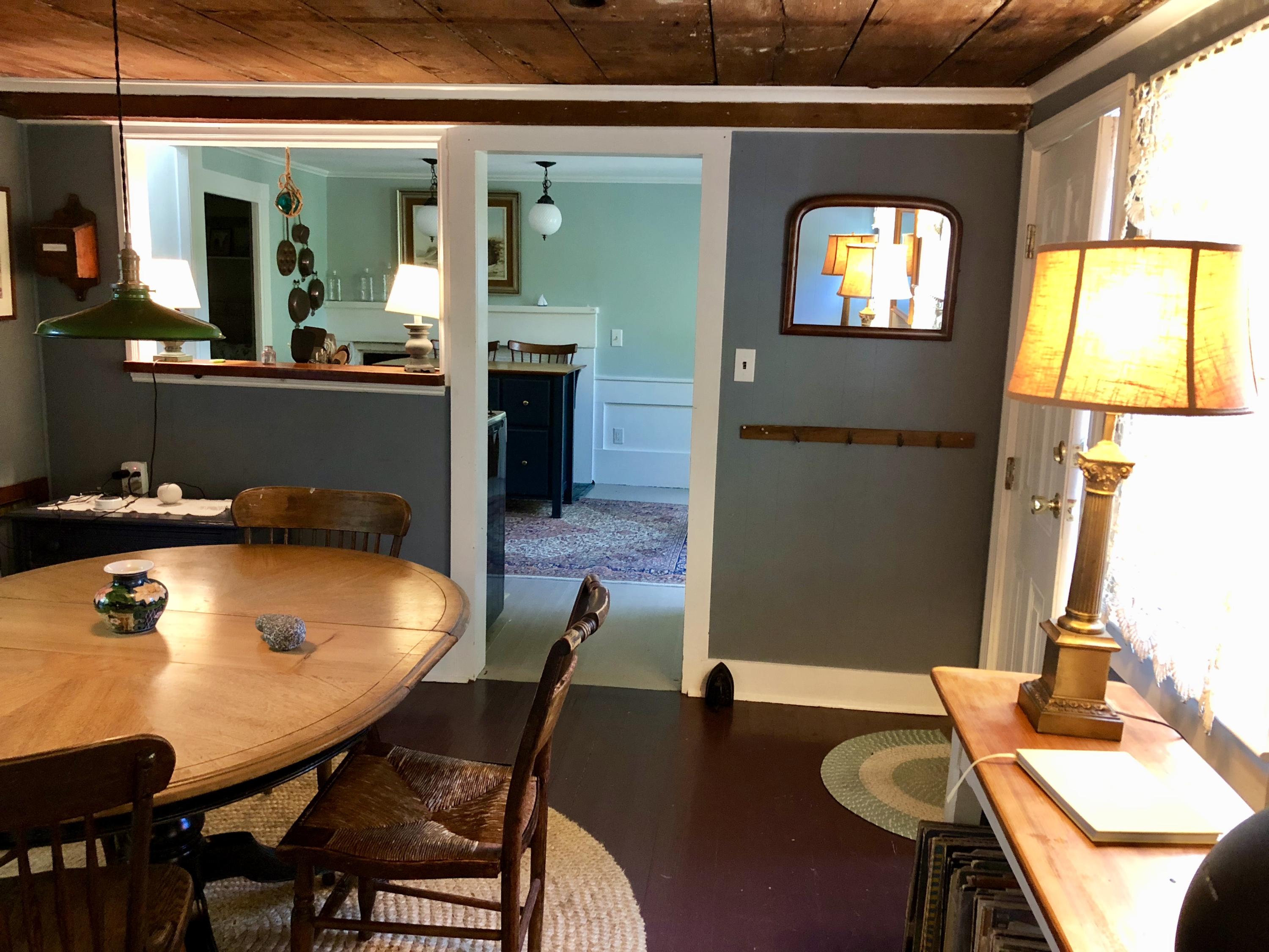 11 Pond Road Truro, MA 02666 - Photo 8 of 25 a view of a dining room with furniture and a flat screen tv