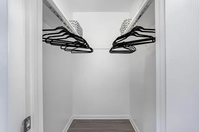 wooden floor in an empty room