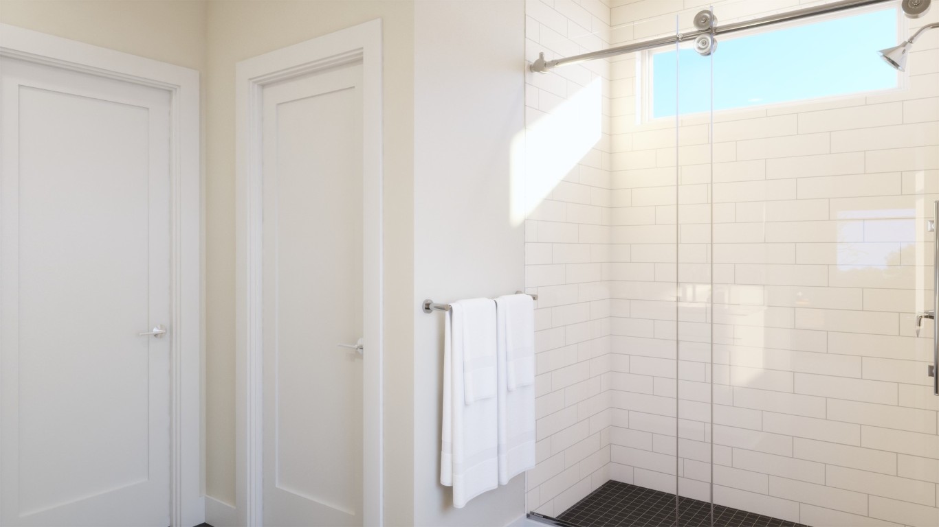 156 Sycamore Pnes Lane Kyle, TX 78640 - Photo 13 of 17 a bathroom with a shower