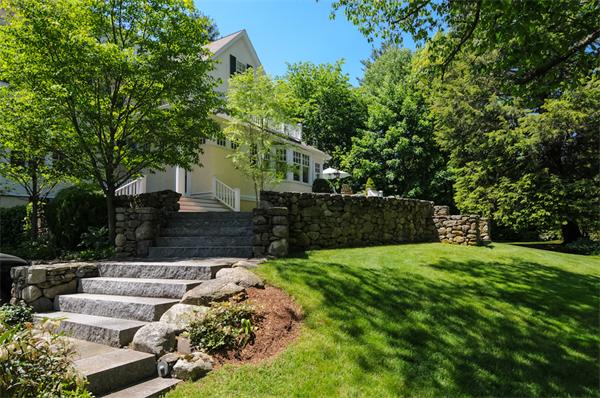 113 Cliff Road Wellesley, MA 02481 - Photo 19 of 25 a view of garden with patio