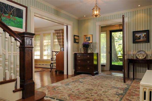 113 Cliff Road Wellesley, MA 02481 - Photo 3 of 25 a view of a livingroom with furniture window and wooden floor
