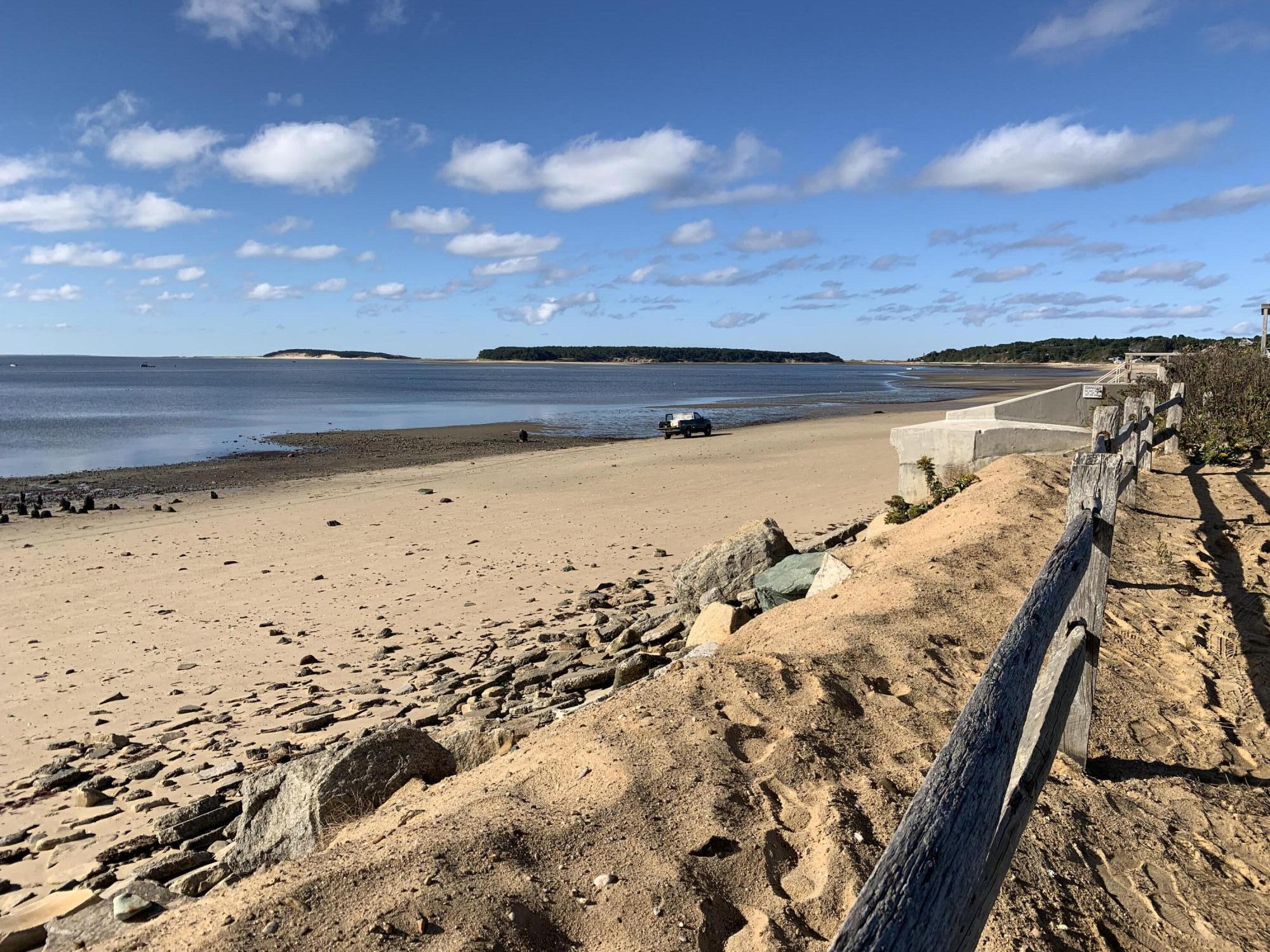 260 Kendrick Avenue, Unit 5 Wellfleet, MA 02667 - Photo 17 of 19 Mayo Beach in front of cottages
