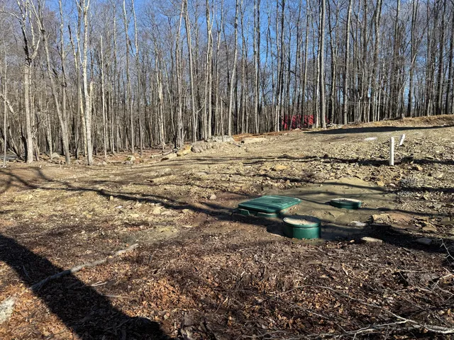 a view of a backyard of the house
